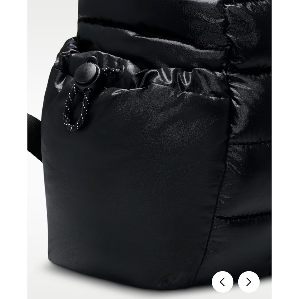 Nike Sportswear Puffle Backpack 9L Women's Casual Lifestyle Bag Black - Picture 6 of 8